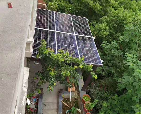 合肥高新区8kw电站-遮风挡雨